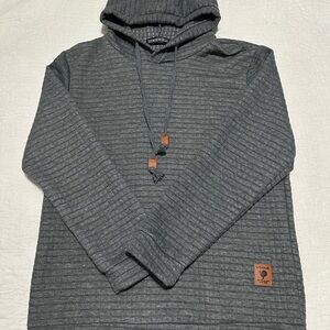 Vogue Charcoal Hooded Sweatshirt